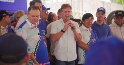 Aluísio Mendes participa da entrega da MA-006, rodovia estratégica da região do MATOPIBA