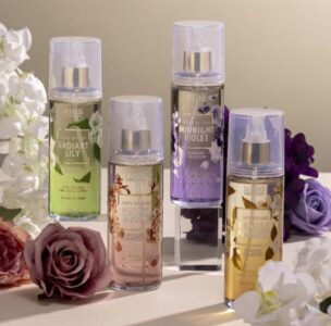 Kiss New York lança linha de body splashes florais