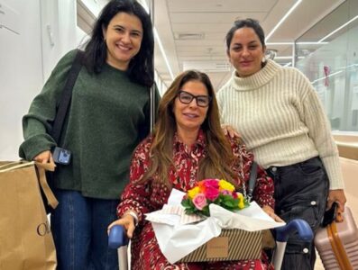 Deputada Abigail Cunha recebe alta hospitalar