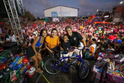 Deputado Osmar Filho promove alegria no Dia das Crianças em São Luís