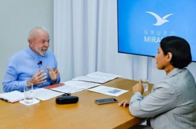 Lula confirma conversa com Brandão para semana que vem