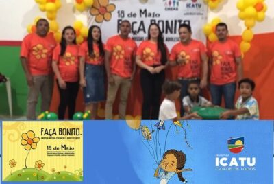 Prefeitura de Icatu convoca a sociedade para somar forças no enfrentamento à violência e abuso sexual infantil