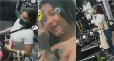 Polícia Civil prende mulher flagrada assaltando uma academia de musculação