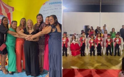 Prefeita Sônia Campos, participa dos formandos do ABC em Axixá