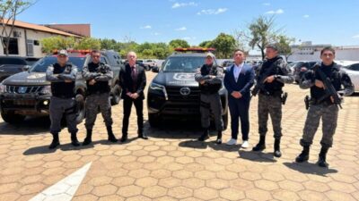 Veículos apreendidos são entregues à Polícia Militar em Balsas