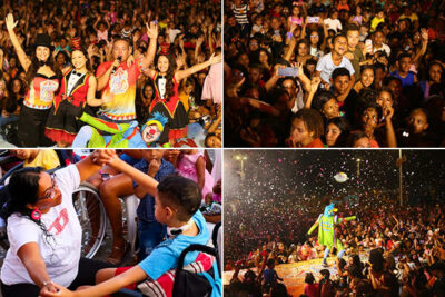 Fred Campos reúne mais de 10 mil pessoas no Paço Kids no Maiobão