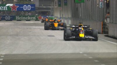 Russell vence fácil GP de Singapura, e McLaren leva título de Construtores de 2025