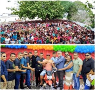 SHOW DE PRÊMIOS MARCAM OS 29 ANOS DE BELÁGUA/MA