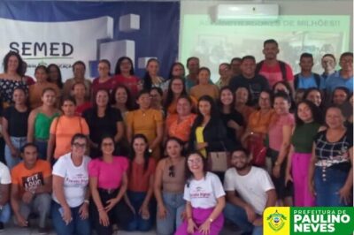 Prefeitura de Paulino Neves, realizou III Ciclo Formativo 2023, do eixo da alfabetização