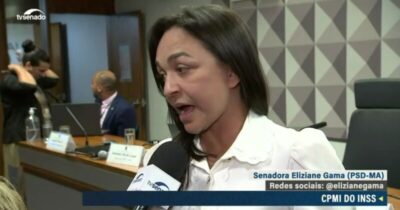 Eliziane Gama comemora blindagem de suspeito na CPMI do INSS