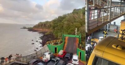 Ferryboat Araioses encalhado no Maranhão só sairá à tarde