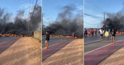 Protesto bloqueia entrada da Raposa por infraestrutura