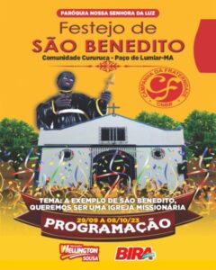 Com o apoio de Wellington Sousa, comunidade católica resgata tradicional festejo de São Benedito