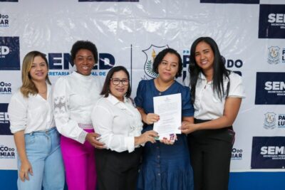 Paço do Lumiar: Paula Azevedo reforça compromisso com Educação na posse de 122 concursados