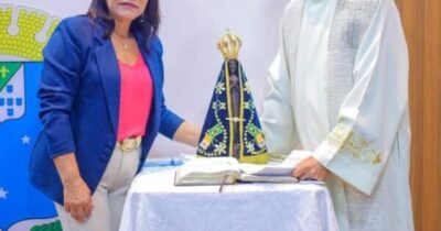 Câmara Municipal de São Luís recebe imagem da Padroeira do Brasil