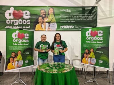 Ação do Setembro Verde leva conscientização sobre doação de órgãos ao Aeroporto de São Luís