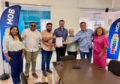 Dudu Diniz se reúne com presidente da MOB e articula a viabilização de nova linha de ônibus para bairros de São José de Ribamar