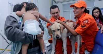 Projeto do Corpo de Bombeiros leva alegria a crianças em…