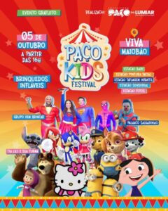 Paço Kids: diversão, cultura e experiências para crianças luminenses