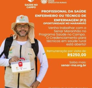 FAEMA/SENAR e Sindicatos Rurais abrem credenciamento para profissionais de saúde em Codó e outras cidades do Maranhão