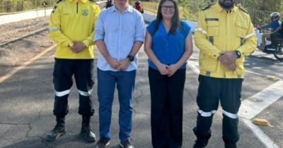 Dóris Schnneyder mostra competência e liderança durante interdição da Ponte Metálica