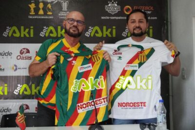 BetAki renova patrocínio master com o Sampaio Corrêa até 2026