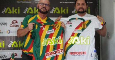 BetAki renova patrocínio master com o Sampaio Corrêa até 2026