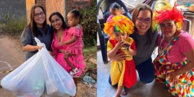Vereadora Hellen Rouse celebra o Dia das Crianças no bairro Lago Encantado em Itapecuru-Mirim/MA