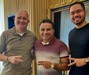 Vereador Ibrahim Neto se reúne com Josimar Maranhãozinho e reforça diálogo sobre futuro político