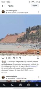 Após post do irmão de Dino, PF pede suspensão da obra de prolongamento Litorânea