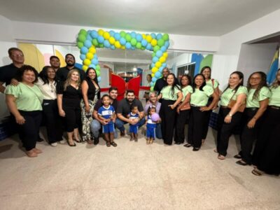 Deputado Marreca e prefeito Fillipe Marreca entregam creche totalmente reformada em Itapecuru-Mirim