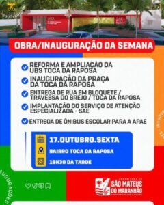 Prefeito Miltinho Aragão mantém ritmo acelerado de trabalho com novas inaugurações
