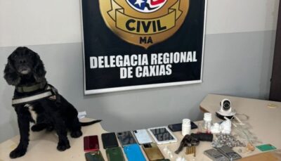 Polícia Civil prende seis suspeitos por tráfico de drogas em operação realizada em Caxias