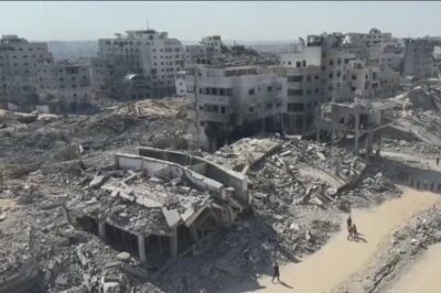 Israel volta a bombardear Gaza e põe em risco cessar-fogo mediado pelos EUA
