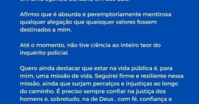 DEPUTADA HELENA DUAILIBE EMITE NOTA DE ESCLARECIMENTO
