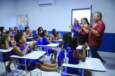 Investimento histórico: Prefeito Fred Campos entrega mais um Polo EducaPaço, agora no Mocajutuba.