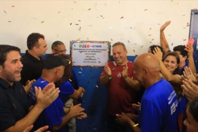 Investimento histórico: Prefeito Fred Campos entrega mais um Polo EducaPaço, agora no Mocajutuba
