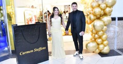 Carmen Steffens reinaugurou com sucesso a loja no São Luís Shopping
