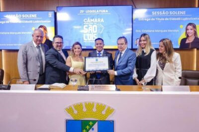 Penha entrega título de Cidadã Ludovicense a subdefensora-geral