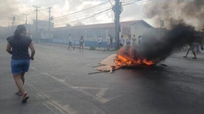Moradores do Jardim América fazem protesto após morte de jovem e série de ataques a tiros em São Luís