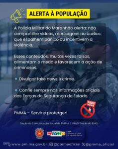 PMMA: Alerta à População