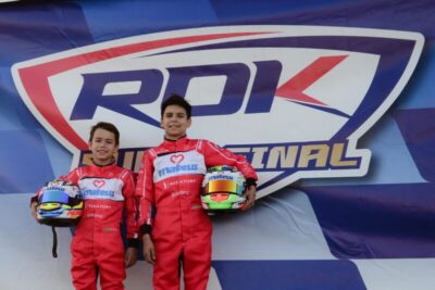 Irmãos Dominguez conquistam bom desempenho em competição mundial de kart