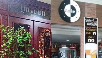 Chopp Time do Rio Anil Shopping e Quintalão encerram atividades em São Luís