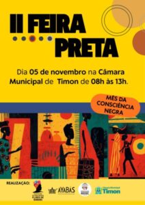 Timon celebra o Mês da Consciência Negra com Feira na Câmara e programação cultural na Praça São José