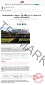 DEU NA VEJA: Duas cadeiras vazias e o silêncio do Supremo sobre o Maranhão