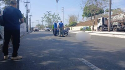 Tragédia: criança morre após acidente na Av. dos Franceses; vítima estava na garupa de moto que colidiu em caminhão