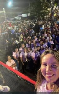 Deputada Detinha e sua equipe participam do Círio de Nazaré