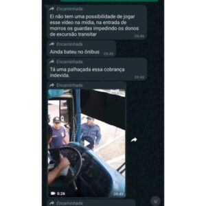 Urgente: guardas estariam impedindo turistas de entrarem em morros; veja o vídeo