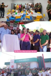 Deputada Federal Detinha celebra inauguração da U.I. Jacob Marques em Buriti