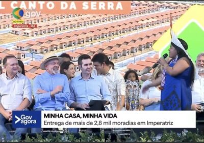 Ministra Sônia Guajajara agradece presidente Lula pela moradia de sua mãe pelo Minha Casa Minha Vida